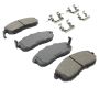 MPA 1001-0815AM Quality-Built Premium Semi-Metallic Brake Pads w/ Hardware