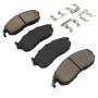 MPA 1001-0815CC Quality-Built Premium Ceramic Brake Pads w/ Hardware