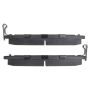 MPA 1001-0815CC Quality-Built Premium Ceramic Brake Pads w/ Hardware