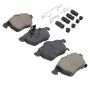 MPA 1001-0819C Quality-Built Premium Ceramic Brake Pads w/ Hardware