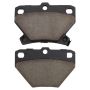MPA 1001-0823C Quality-Built Premium Ceramic Brake Pads w/ Hardware