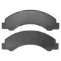MPA 1001-0825M Quality-Built Premium Semi-Metallic Brake Pads w/ Hardware