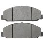 MPA 1001-0827M Quality-Built Premium Semi-Metallic Brake Pads w/ Hardware