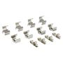 MPA 1001-0828AC Quality-Built Premium Ceramic Brake Pads w/ Hardware