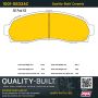 MPA 1001-0833AC Quality-Built Premium Ceramic Brake Pads w/ Hardware