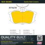 MPA 1001-0838C Quality-Built Premium Ceramic Brake Pads