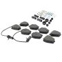 MPA 1001-0839M Quality-Built Premium Semi-Metallic Brake Pads w/ Hardware
