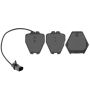 MPA 1001-0839M Quality-Built Premium Semi-Metallic Brake Pads w/ Hardware