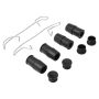 MPA 1001-0840M Quality-Built Premium Semi-Metallic Brake Pads w/ Hardware