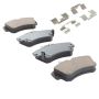 MPA 1001-0841C Quality-Built Premium Ceramic Brake Pads w/ Hardware