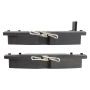 MPA 1001-0841C Quality-Built Premium Ceramic Brake Pads w/ Hardware