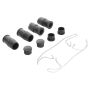 MPA 1001-0843C Quality-Built Premium Ceramic Brake Pads w/ Hardware