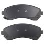 MPA 1001-0844M Quality-Built Premium Semi-Metallic Brake Pads w/ Hardware