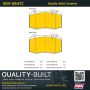 MPA 1001-0847C Quality-Built Premium Ceramic Brake Pads w/ Hardware