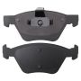MPA 1001-0853AM Quality-Built Premium Semi-Metallic Brake Pads w/ Hardware