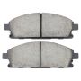 MPA 1001-0855C Quality-Built Premium Ceramic Brake Pads w/ Hardware