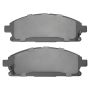 MPA 1001-0855M Quality-Built Premium Semi-Metallic Brake Pads w/ Hardware
