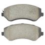 MPA 1001-0856M Quality-Built Premium Semi-Metallic Brake Pads w/ Hardware