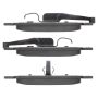 MPA 1001-0858C Quality-Built Premium Ceramic Brake Pads