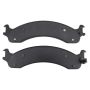 MPA 1001-0859M Quality-Built Premium Semi-Metallic Brake Pads w/ Hardware