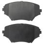 MPA 1001-0862M Quality-Built Premium Semi-Metallic Brake Pads w/ Hardware