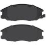 MPA 1001-0864M Quality-Built Premium Semi-Metallic Brake Pads w/ Hardware