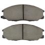 MPA 1001-0864M Quality-Built Premium Semi-Metallic Brake Pads w/ Hardware