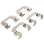 MPA 1001-0864M Quality-Built Premium Semi-Metallic Brake Pads w/ Hardware