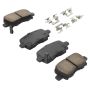 MPA 1001-0865M Quality-Built Premium Semi-Metallic Brake Pads w/ Hardware