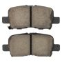 MPA 1001-0865M Quality-Built Premium Semi-Metallic Brake Pads w/ Hardware