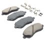 MPA 1001-0866C Quality-Built Premium Ceramic Brake Pads w/ Hardware