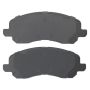 MPA 1001-0866C Quality-Built Premium Ceramic Brake Pads w/ Hardware