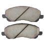MPA 1001-0866C Quality-Built Premium Ceramic Brake Pads w/ Hardware