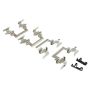 MPA 1001-0866C Quality-Built Premium Ceramic Brake Pads w/ Hardware