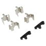 MPA 1001-0868C Quality-Built Premium Ceramic Brake Pads w/ Hardware