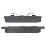MPA 1001-0868C Quality-Built Premium Ceramic Brake Pads w/ Hardware