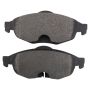 MPA 1001-0869C Quality-Built Premium Ceramic Brake Pads w/ Hardware