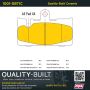 MPA 1001-0871C Quality-Built Premium Ceramic Brake Pads w/ Hardware