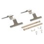 MPA 1001-0871C Quality-Built Premium Ceramic Brake Pads w/ Hardware