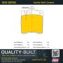 MPA 1001-0876C Quality-Built Premium Ceramic Brake Pads w/ Hardware