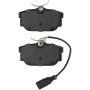 MPA 1001-0877BM Quality-Built Premium Semi-Metallic Brake Pads w/ Hardware