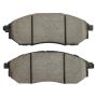 MPA 1001-0888C Quality-Built Premium Ceramic Brake Pads w/ Hardware