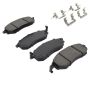 MPA 1001-0888M Quality-Built Premium Semi-Metallic Brake Pads w/ Hardware