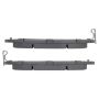 MPA 1001-0888M Quality-Built Premium Semi-Metallic Brake Pads w/ Hardware