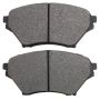 MPA 1001-0890M Quality-Built Premium Semi-Metallic Brake Pads w/ Hardware