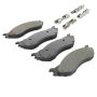 MPA 1001-0897M Quality-Built Premium Semi-Metallic Brake Pads w/ Hardware