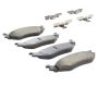 MPA 1001-0898C Quality-Built Premium Ceramic Brake Pads w/ Hardware