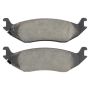 MPA 1001-0898C Quality-Built Premium Ceramic Brake Pads w/ Hardware
