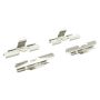 MPA 1001-0898M Quality-Built Premium Semi-Metallic Brake Pads w/ Hardware
