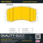MPA 1001-0904C Quality-Built Premium Ceramic Brake Pads w/ Hardware
